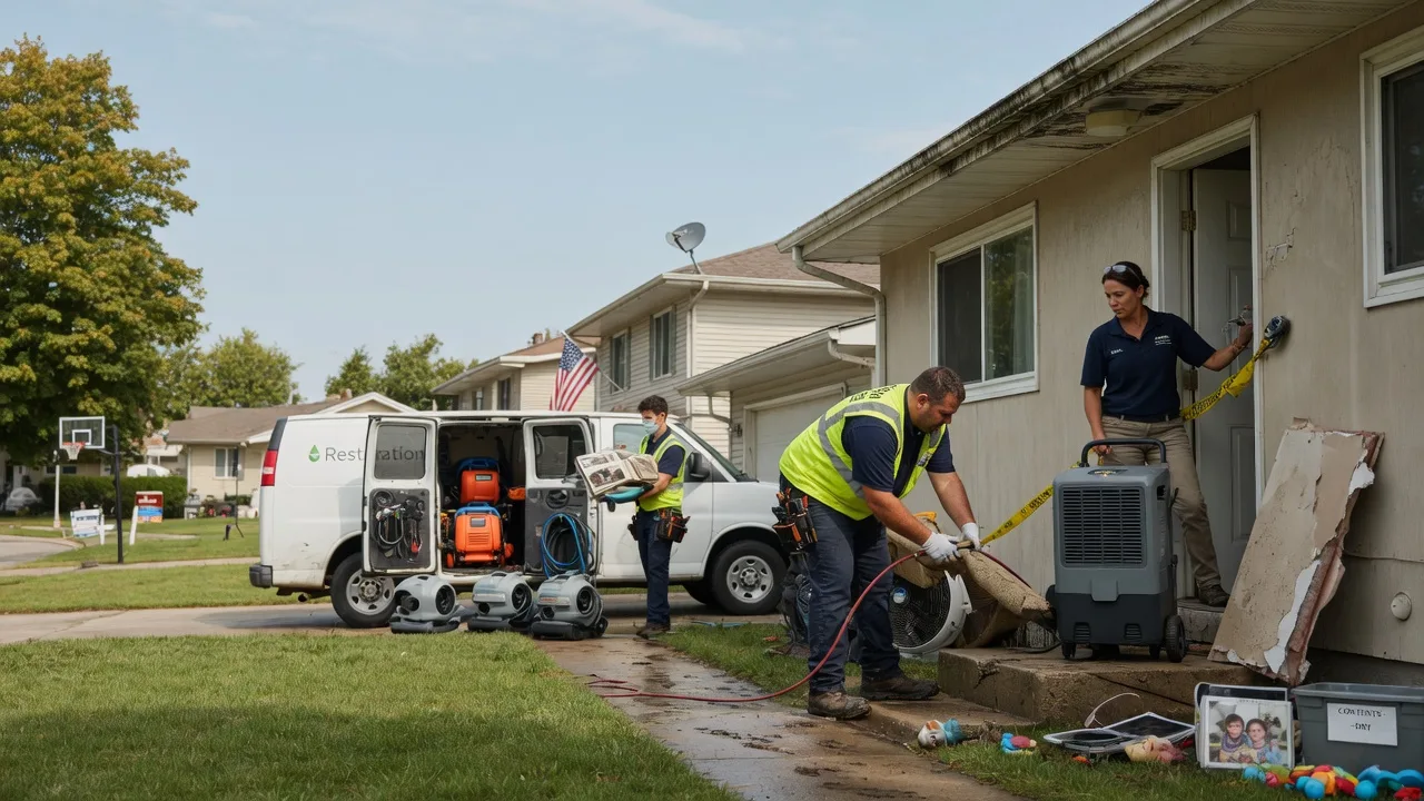 Water Damage Restoration in Dundee, IA near me